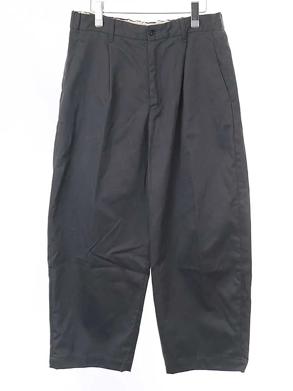 Graphpaper グラフペーパー 23AW Suvin Chino Wide Tapered Trousers ワイドチノパンツ