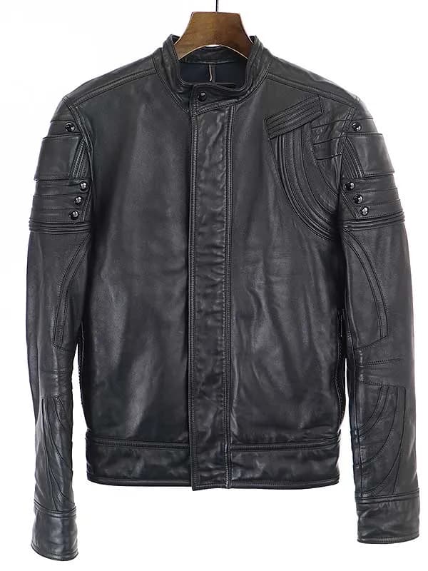 Dior HOMME ディオールオム 09SS ジオメトリックパターンデザインレザージャケット