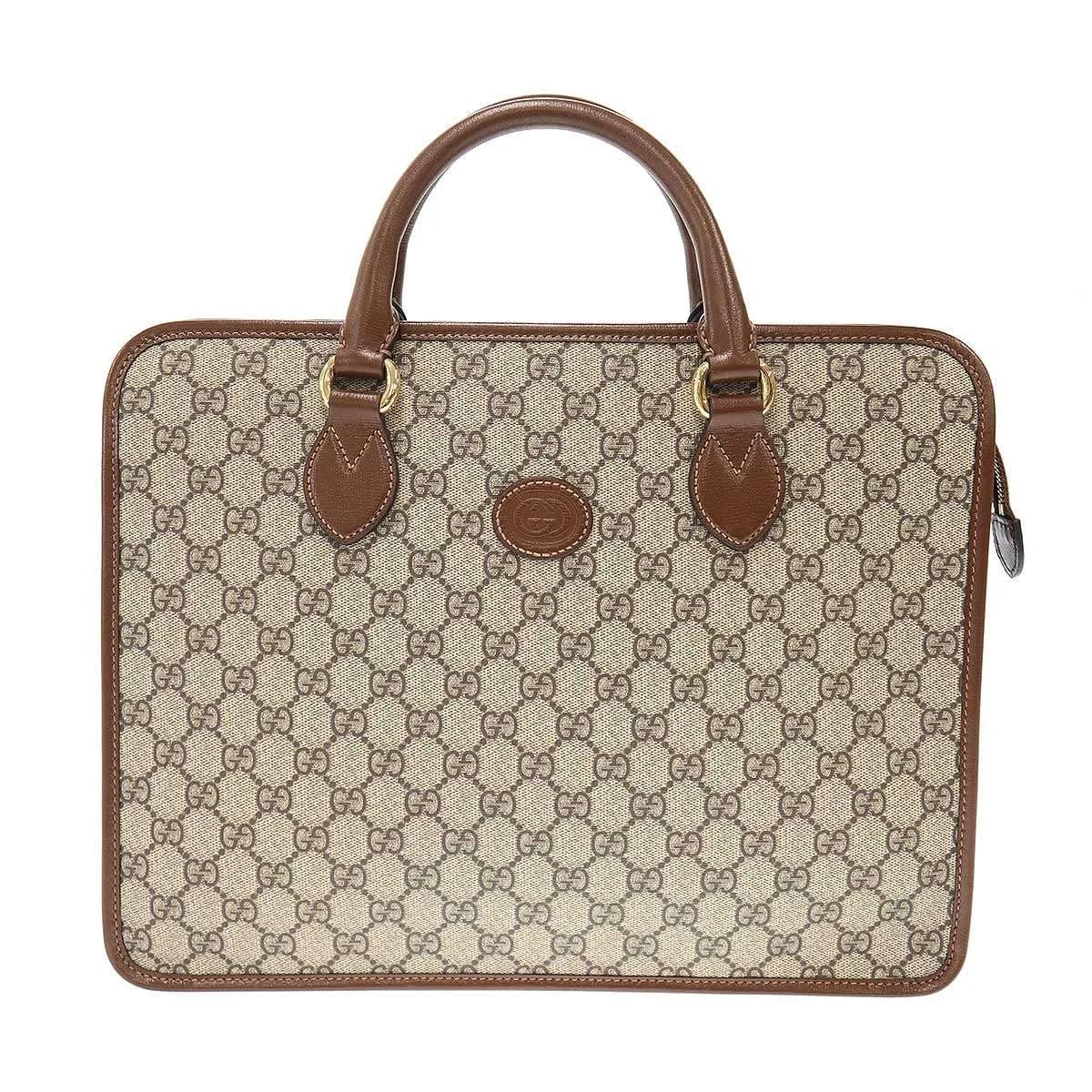 GUCCI グッチ GGスプリーム ブリーフケース バッグ 674143