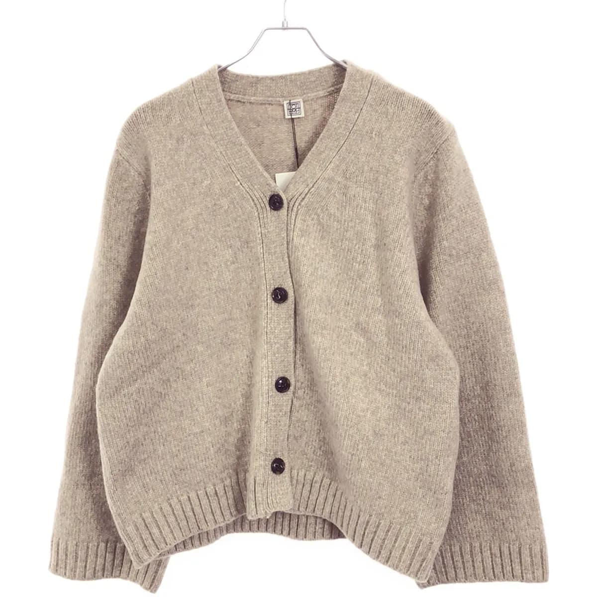 toteme トーテム Treviso cardi desert melange アルパカウールニットカーディガン