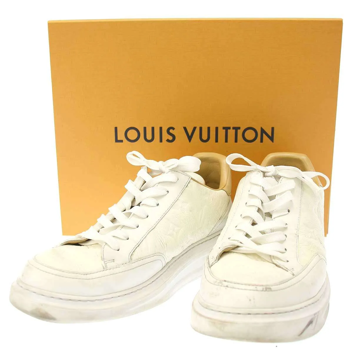 LOUIS VUITTON ルイヴィトン ビバリーヒルズライン モノグラムエンボススニーカー