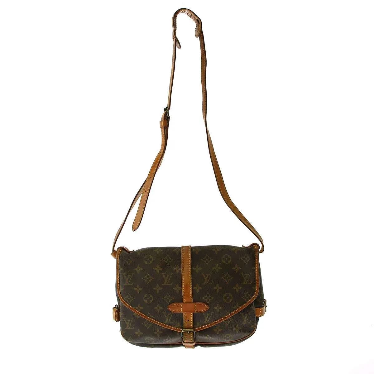 LOUIS VUITTON ルイヴィトン 1987年 Saumur30 ソミュール モノグラムショルダーバッグ