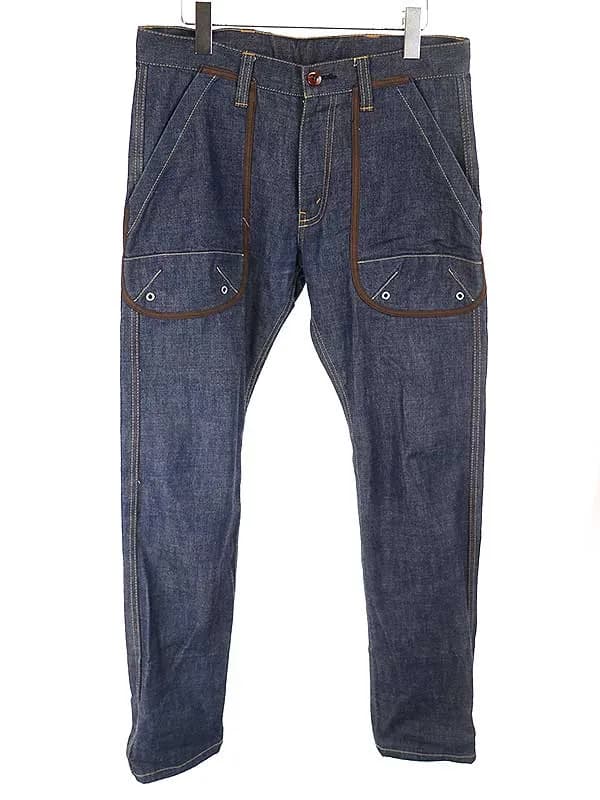 JUNYA WATANABE ジュンヤワタナベ コムデギャルソンマン 09AW コーデュロイ切替ベイカーデニムパンツ