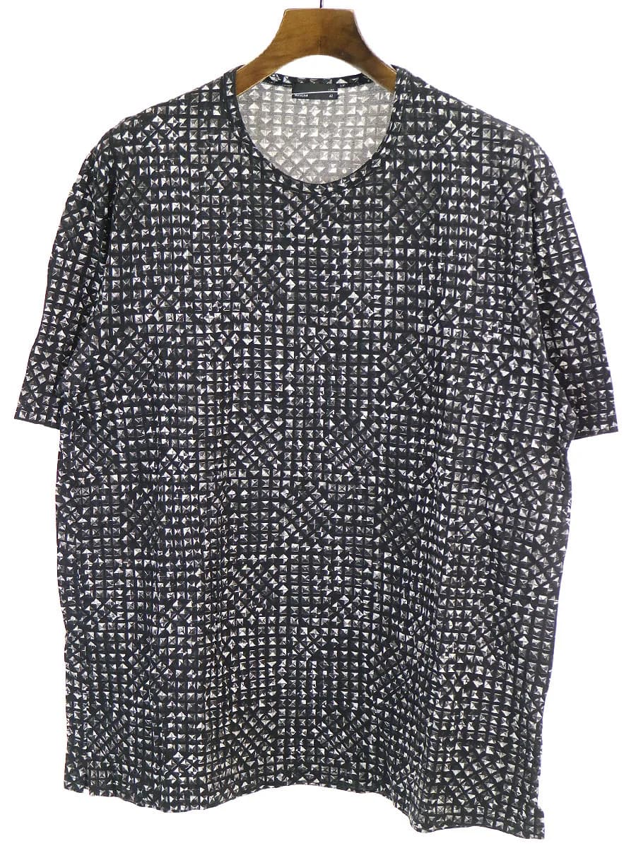 LAD MUSICIAN ラッドミュージシャン 16AW スタッズプリントビッグTシャツ