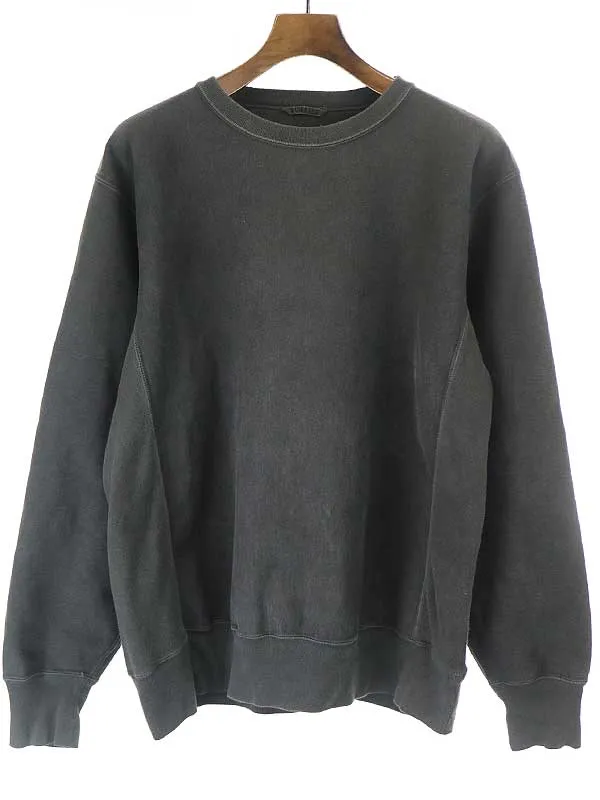AURALEE オーラリー 20AW SUPER MILLED SWEAT P/O クルーネックスウェット