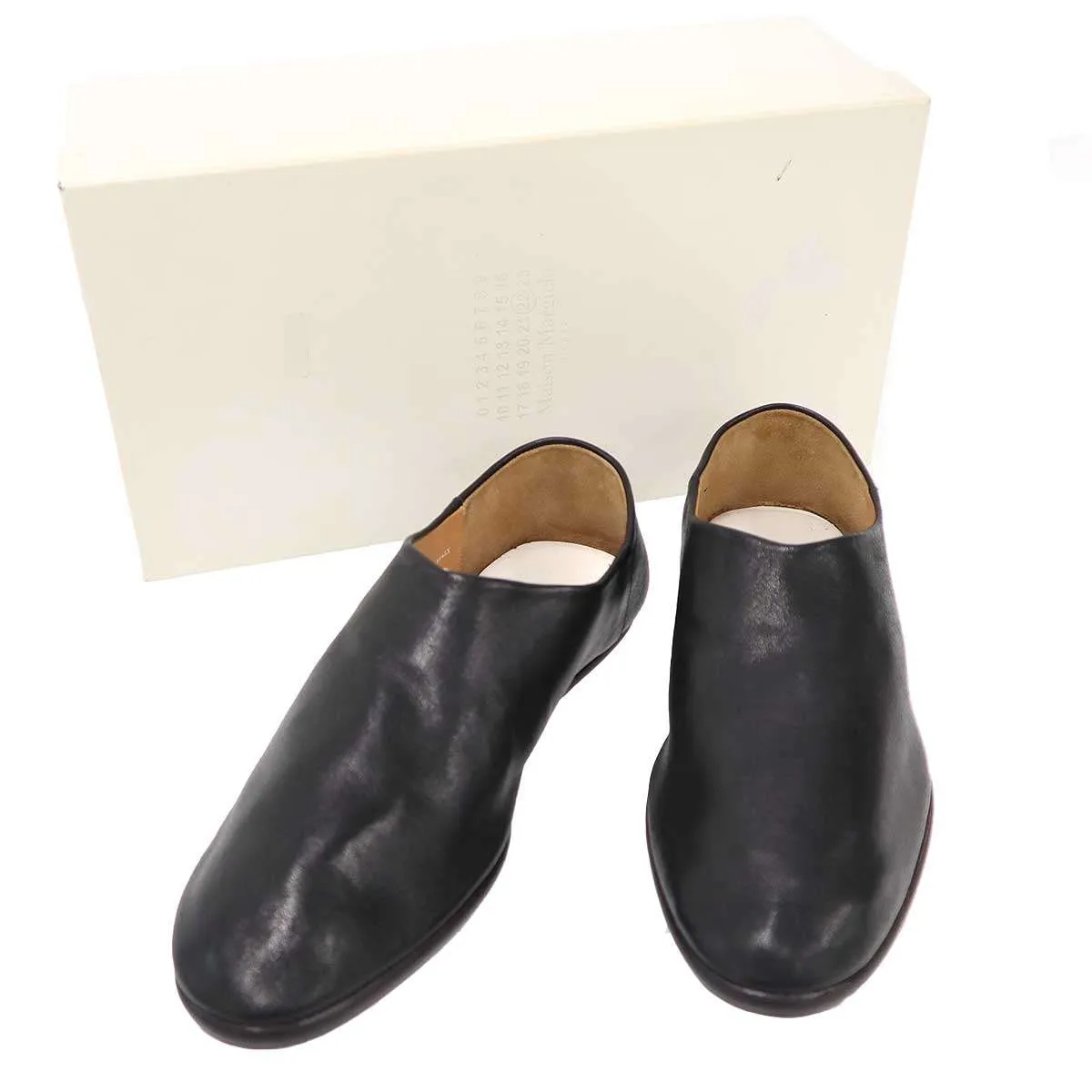 Maison Margiela メゾン マルジェラ バブーシュ レザースリッポン S37WR0103