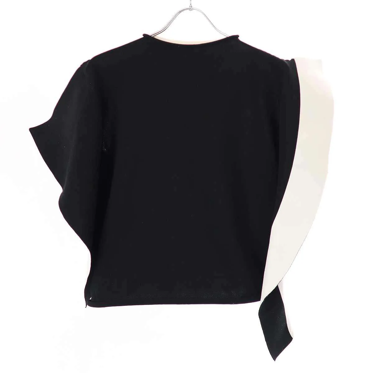 ISSEY MIYAKE イッセイミヤケ 23AW Shaped Canvas シェイプドキャンパス デザインニットトップス