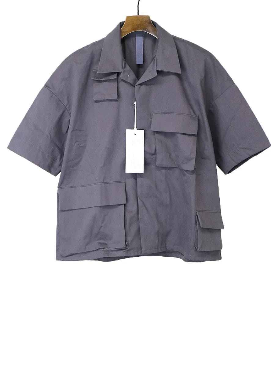 SHINYAKOZUKA シンヤコズカ 19SS Tactical Shirt/ワイドシルエットシャツ