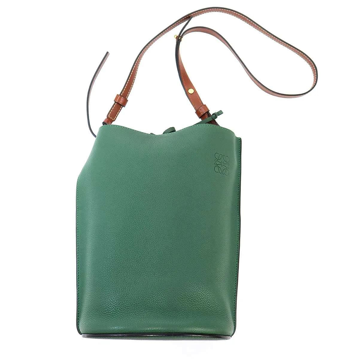 LOEWE ロエベ ゲート バケット レザーショルダーバッグ