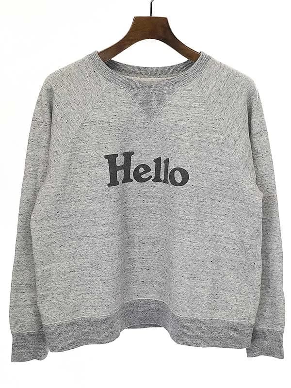 MADISON BLUE マディソンブルー HELLO SWEAT L/S URAKE DYED スウェットトレーナー