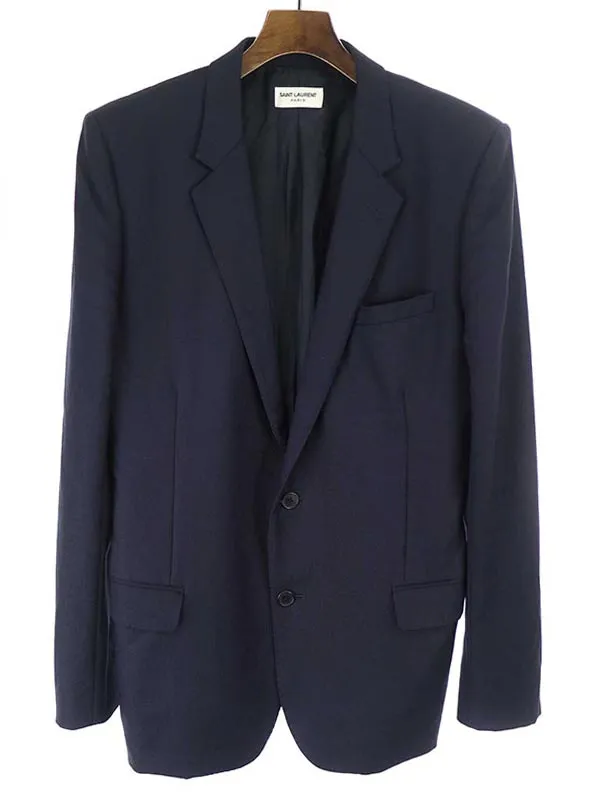 SAINT LAURENT サンローラン パリ 13SS ノッチドラペル2Bテーラードジャケット