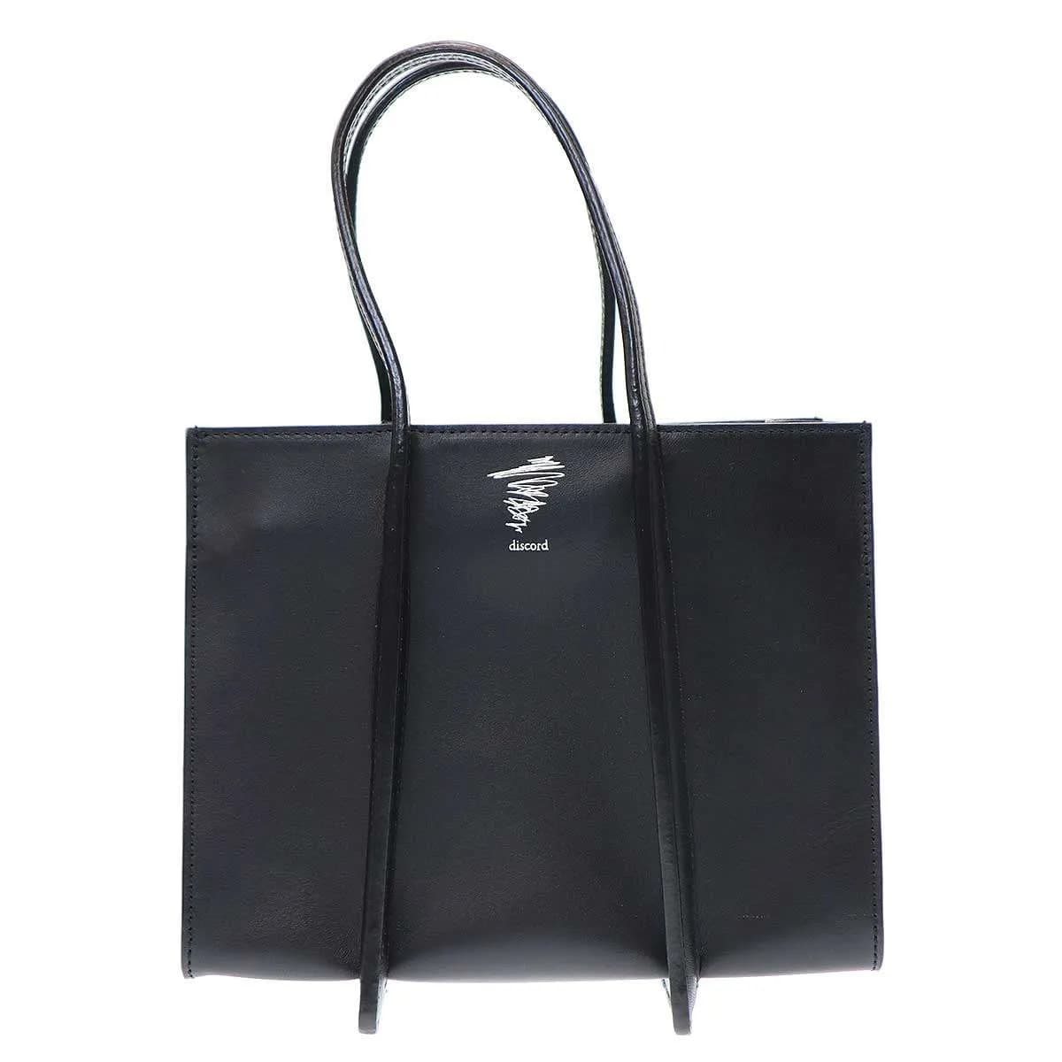 Yohji Yamamoto ディスコード ヨウジヤマモト 17AW ロゴプリント2WAYショルダーバッグ