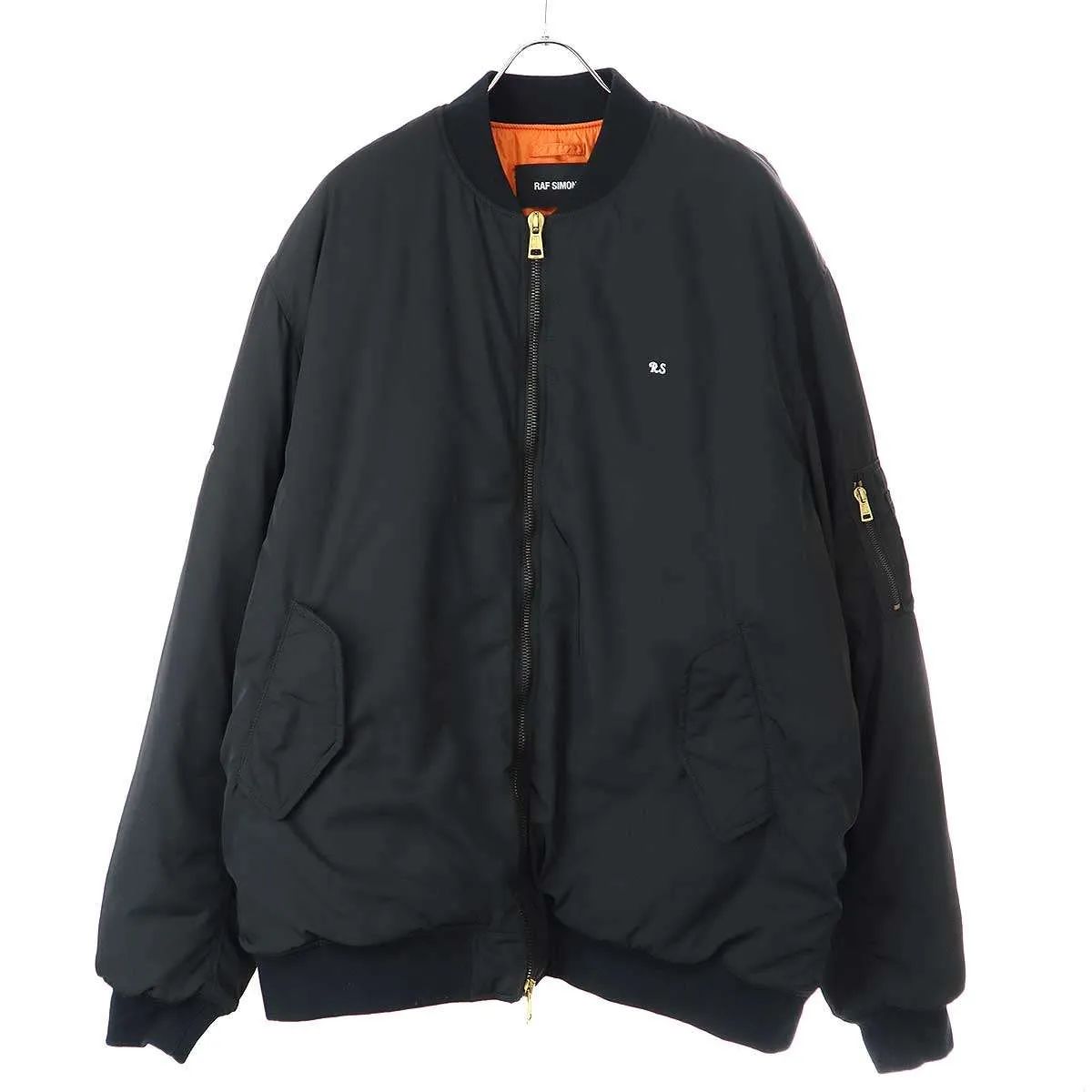 RAF SIMONS ラフシモンズ 21AW Spider Print MA-1 Bomber ボンバージャケット 212-M621B