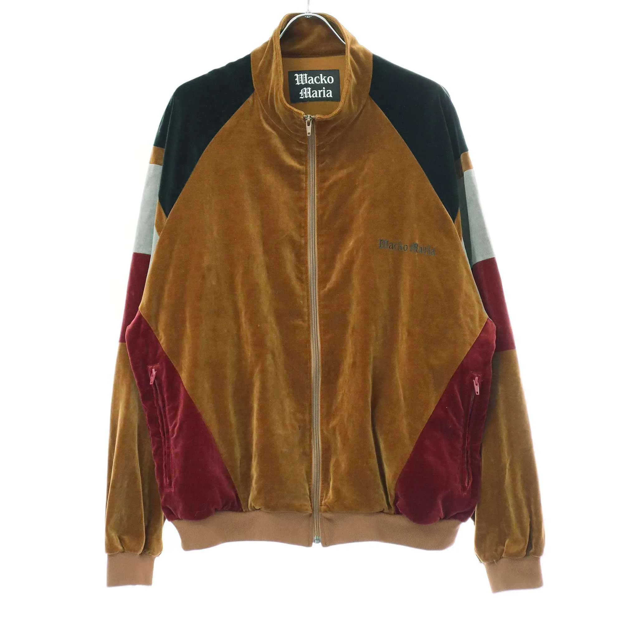 WACKO MARIA ワコマリア 23AW VELVETEEN TRACK JACKET ベルベットトラックジャケット