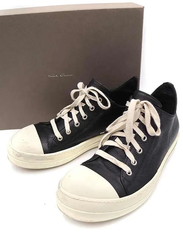 Rick Owens リックオウエンス 15SS RAMONES LOW ラモーンズ ローカットスニーカー
