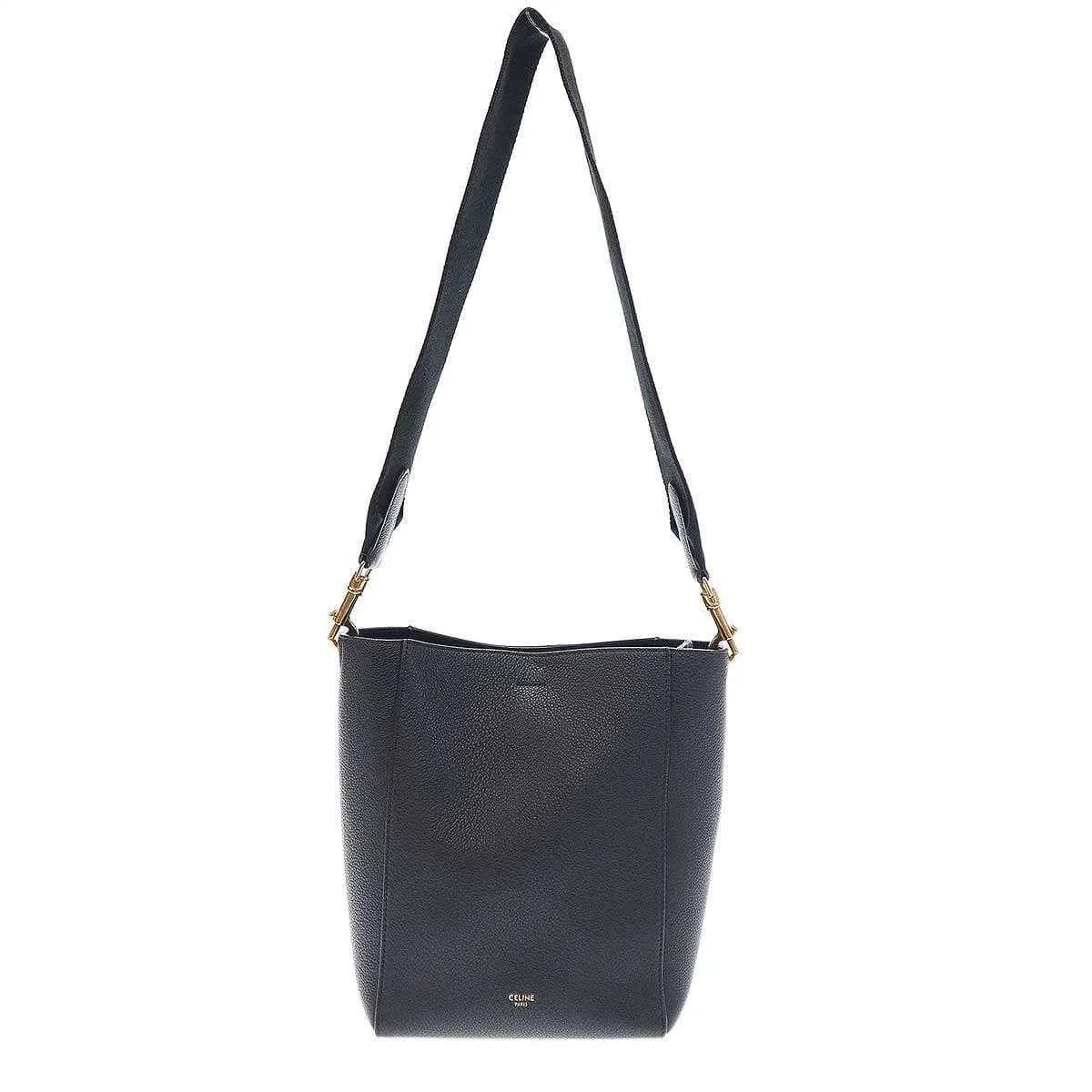 CELINE セリーヌ Sangle Bucket Bag Small サングルバケットショルダーバッグ