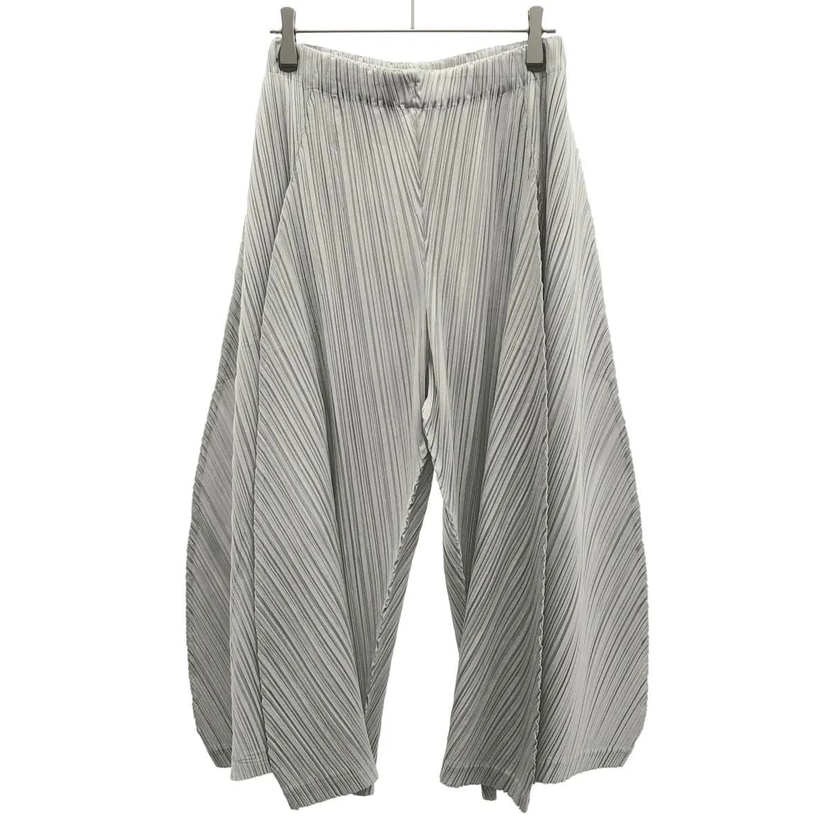 ISSEY MIYAKE プリーツプリーズ イッセイミヤケ 立体ワイドプリーツパンツ PP1-JF415