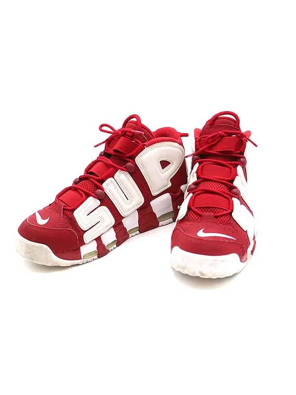 Supreme シュプリーム×ナイキ 17SS AIR MORE UPTEMPO エアモアアップテンポスニーカー