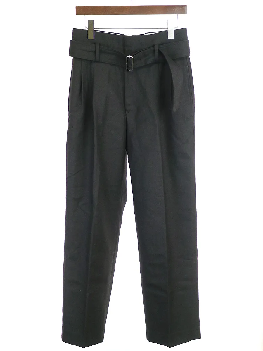 UNUSED アンユーズド 16AW Belted wide pants ベルテッドワイドパンツ