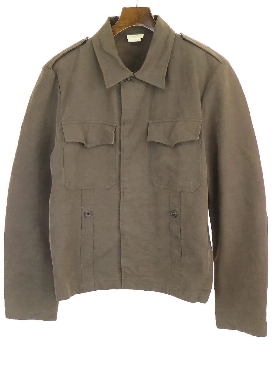 DRIES VAN NOTEN ドリスヴァンノッテン サイドジップミリタリージャケット
