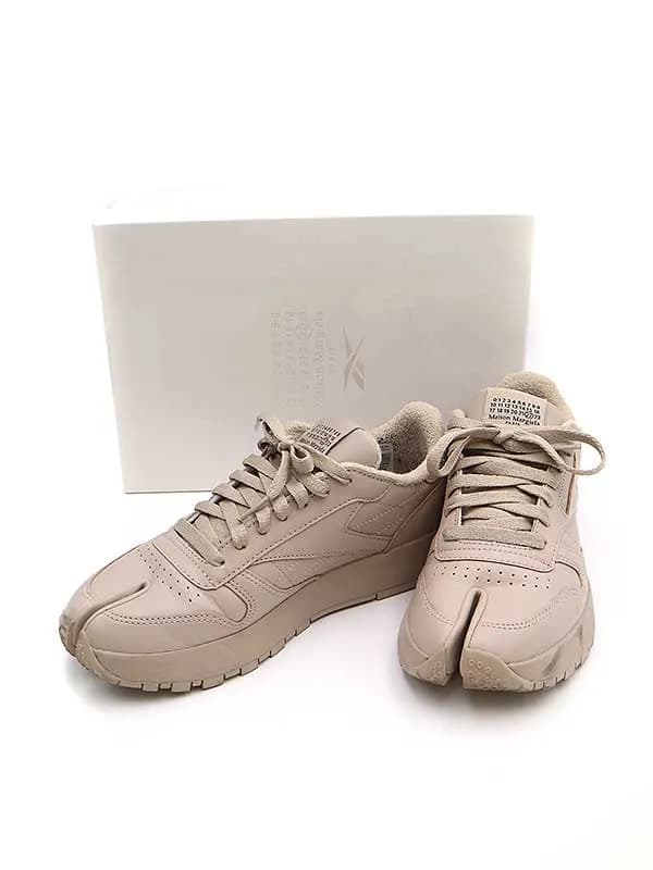 Maison Margiela メゾンマルタンマルジェラ22 × リーボック 21SS Classic Leather Tabi 足袋スニーカー
