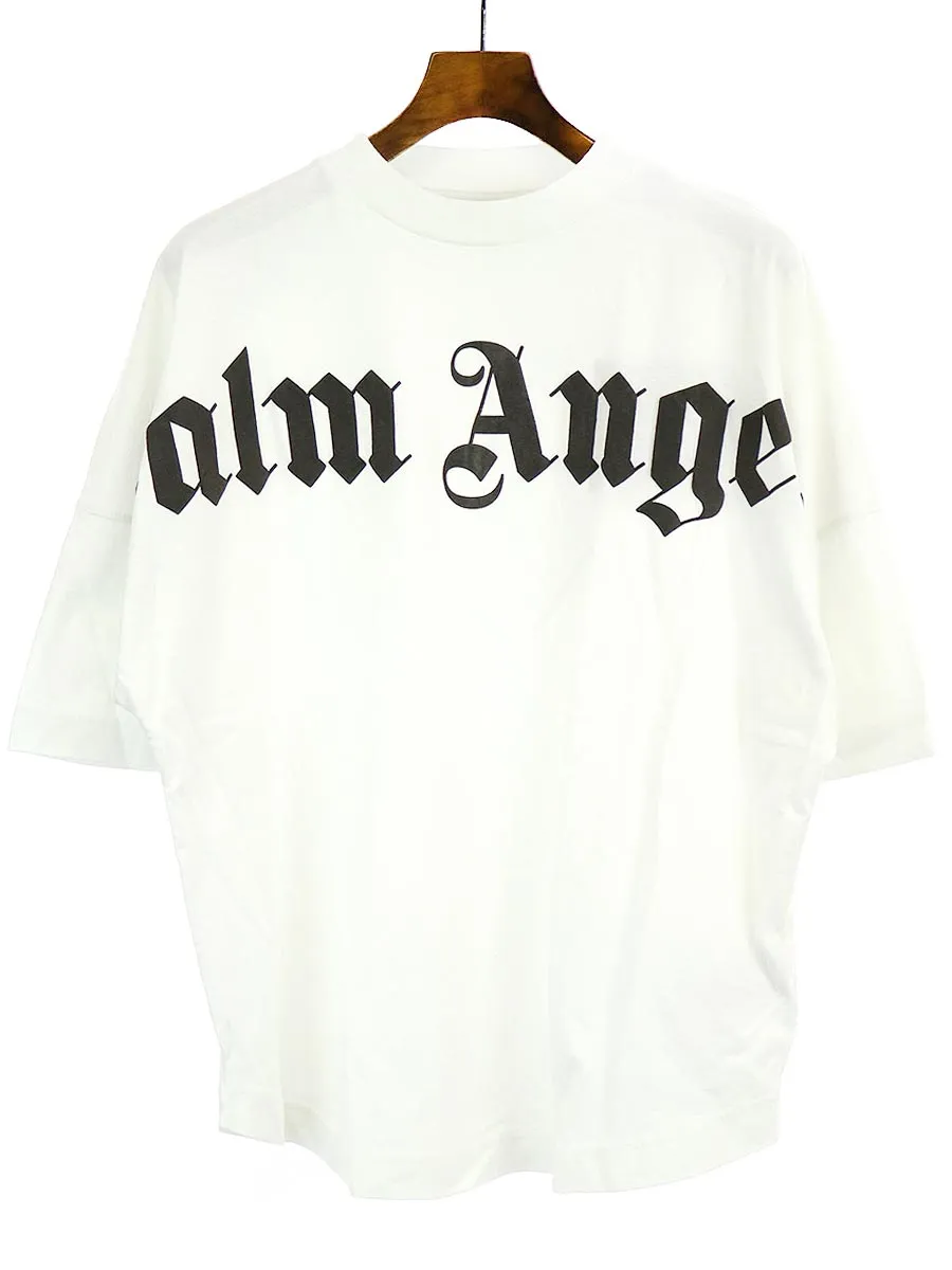 Palm Angels パームエンジェルス 20SS ロゴデザインワイドフィットTシャツ