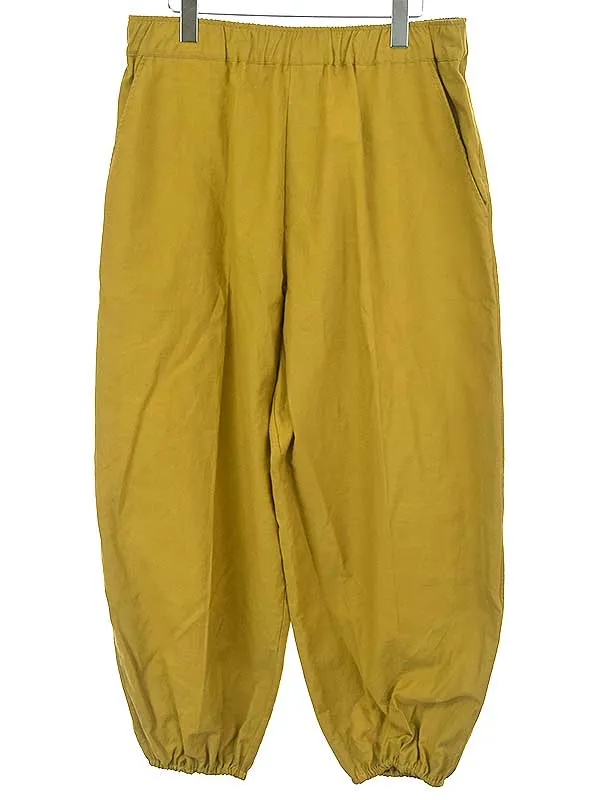 CristaSeya クリスタセヤ 21SS COTTON LINEN BALLOON PANTS バルーンパンツ