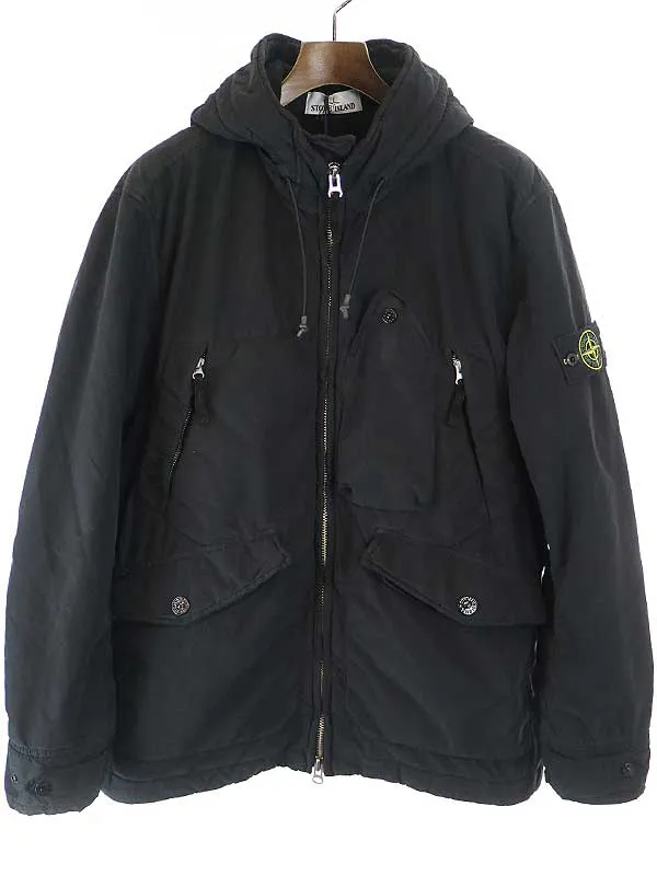 STONE ISLAND ストーンアイランド 20AW DAVID LIGHT-TC WITH MICROPILE フーデッドジャケット