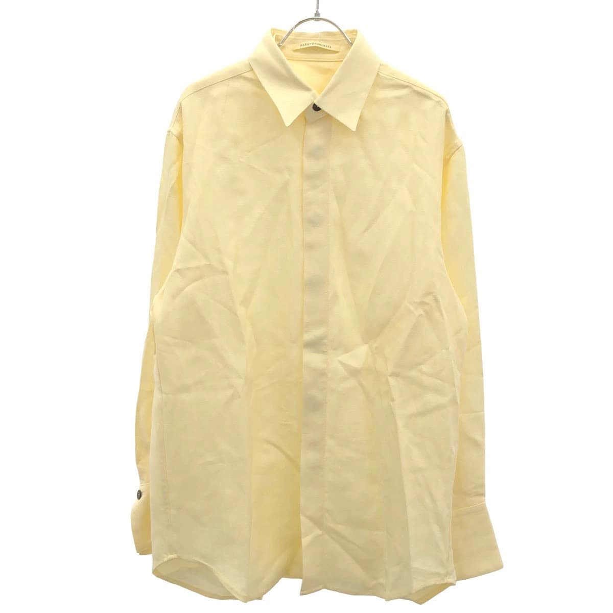 HARUNOBUMURATA ハルノブムラタ 26SS NAVIA REMOVABLE COLLAR VISCOSE SHIRT ナヴィアリムーバブルカラービスコース シャツ HM26S762-STY14 アイボリー 36