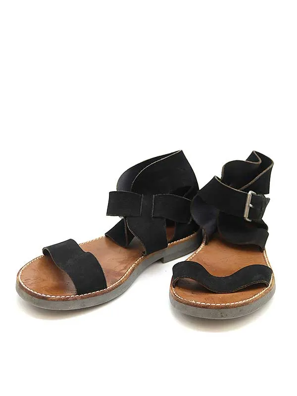 Maison Margiela メゾン マルタン マルジェラ 22 レザーアンクルストラップサンダル