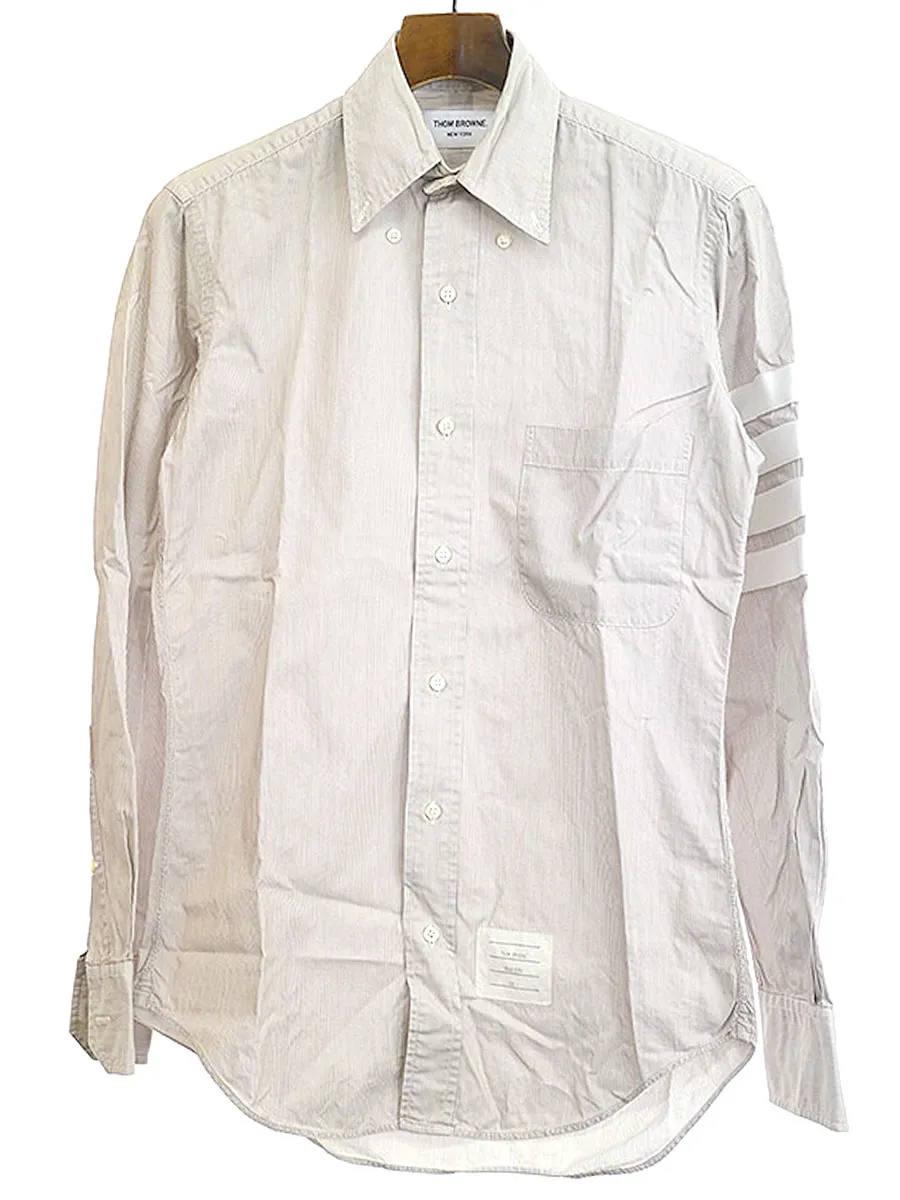 THOM BROWNE トムブラウン 13AW 4ラインストライプボタンダウンシャツ