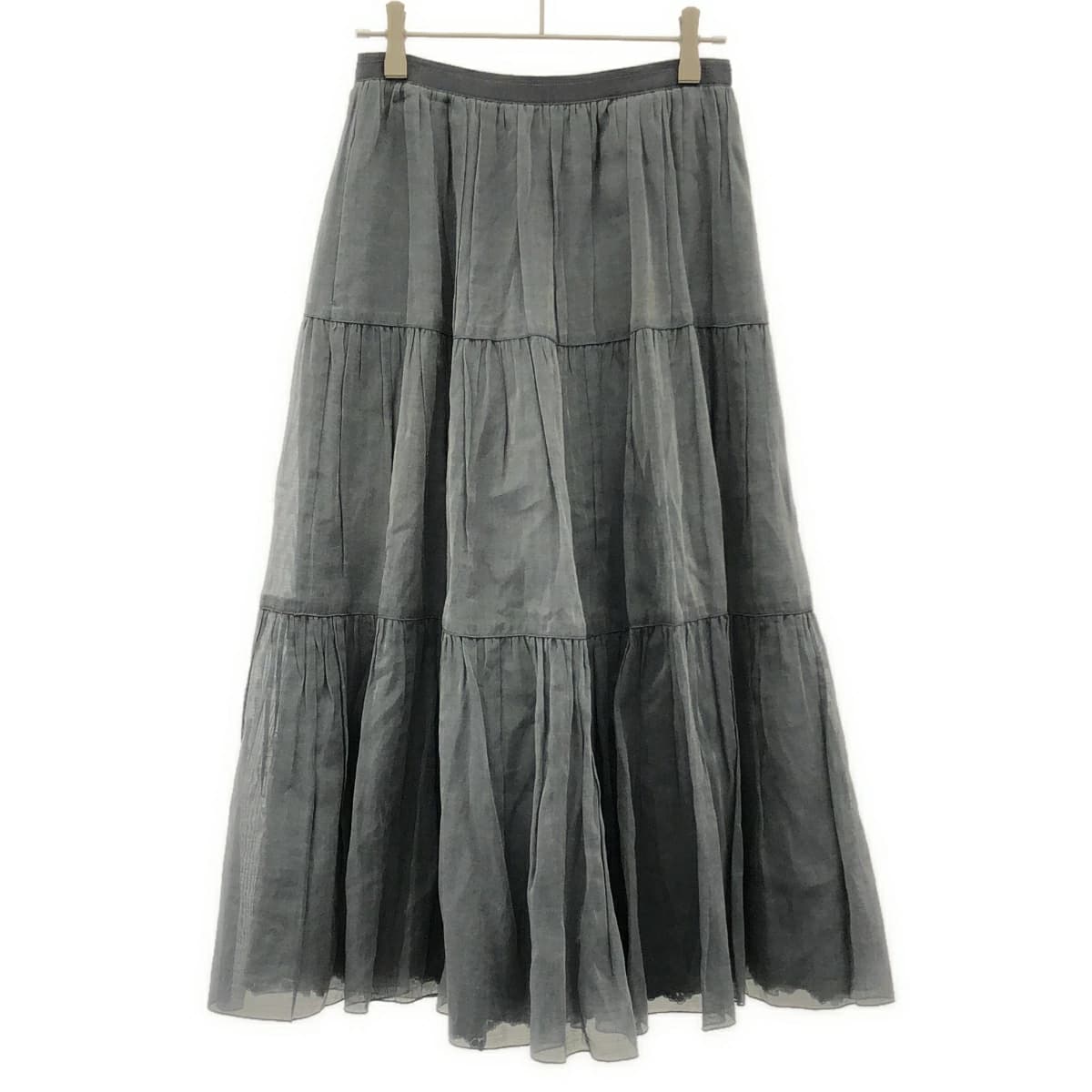 FOXEY フォクシー Skirt Trifle シルクフレアスカート