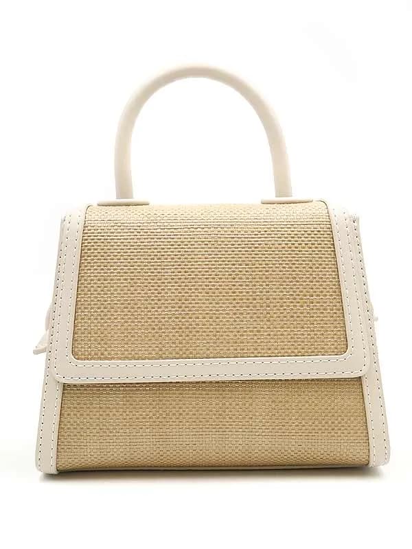 VASIC ヴァジック BEE MINI MINI RAFFIA 2WAYラフィアショルダーバッグ