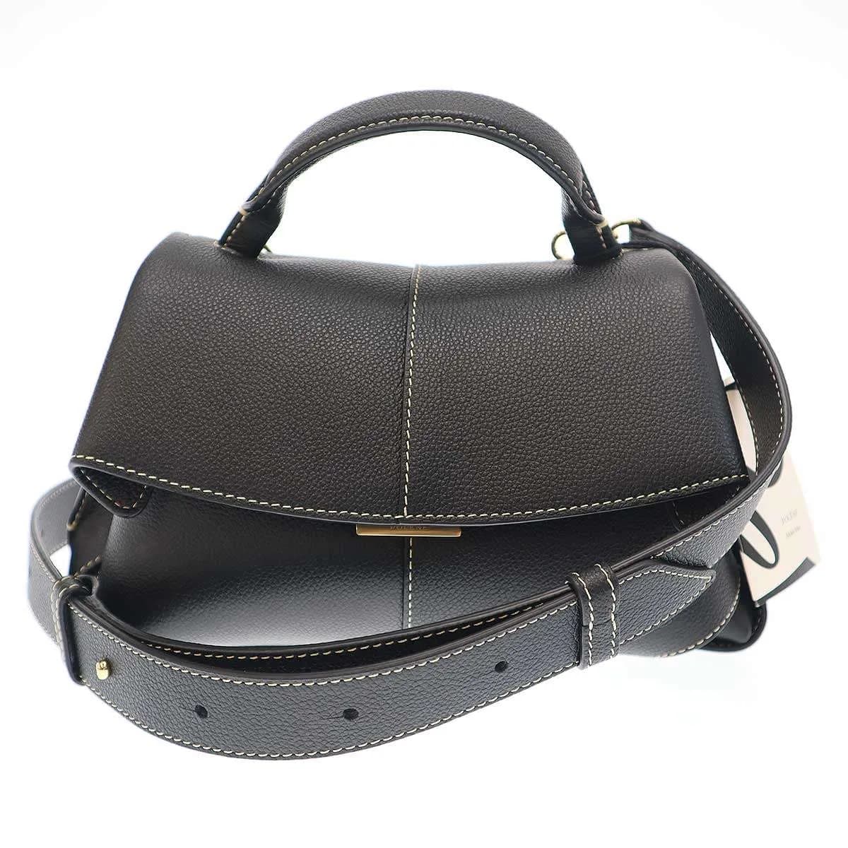 POLENE ポレーヌ Mokki Mini レザーショルダーバッグ