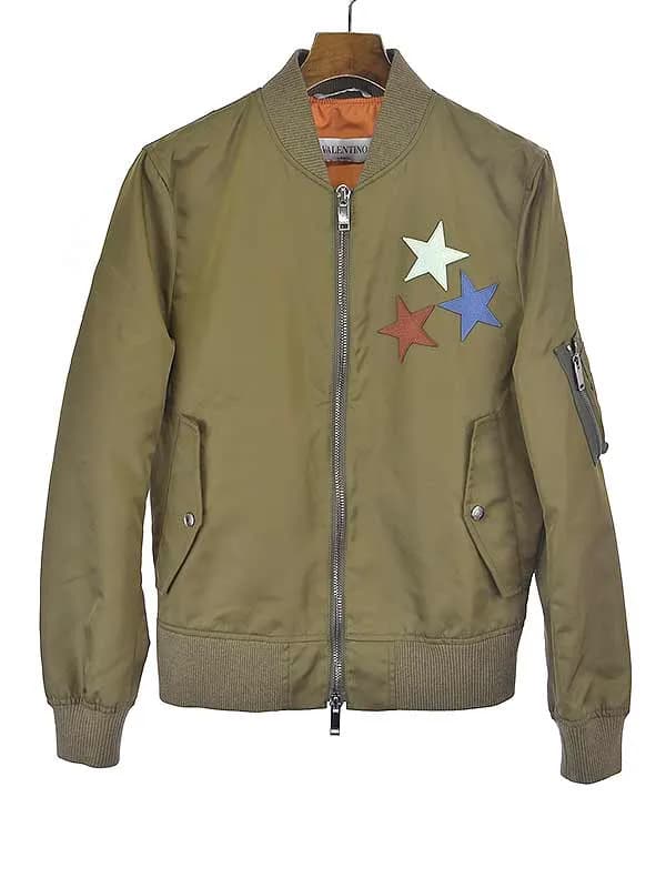 VALENTINO ヴァレンティノ 17AW ジェイミーリードパッチボンバージャケット