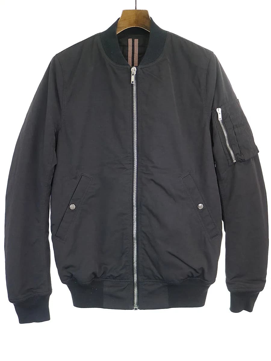 Rick Owens ダークシャドウ バイ リックオウエンス 16AW FIGHT WOVEN PADDED JACKET 中綿入りボンバージャケット