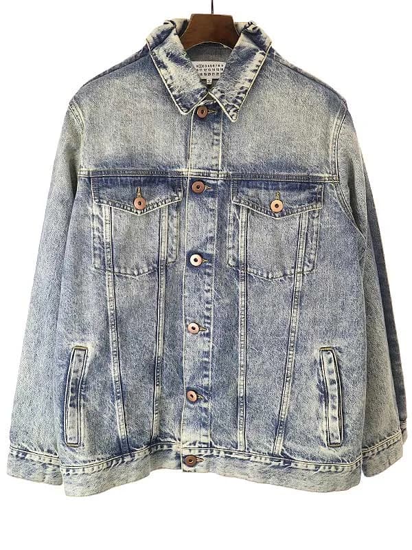 Maison Margiela メゾンマルタンマルジェラ 20SS ウォッシュ加工オーバーサイズデニムジャケット