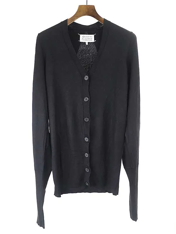 Maison Margiela メゾンマルタンマルジェラ 1 16SS バックレイヤードデザインカーディガンニットカーディガン