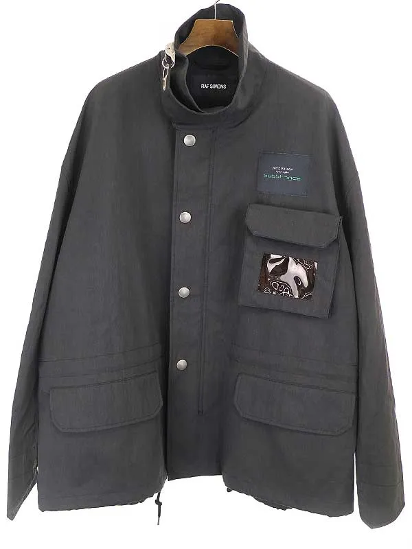 RAF SIMONS ラフシモンズ 18SS JOY DIVISION Short Park ショートパーカー ジャケット