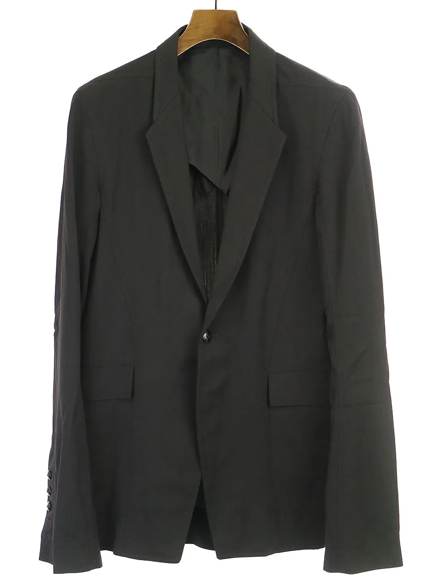 Rick Owens リックオウエンス 15SS 1Bロングテーラードジャケット