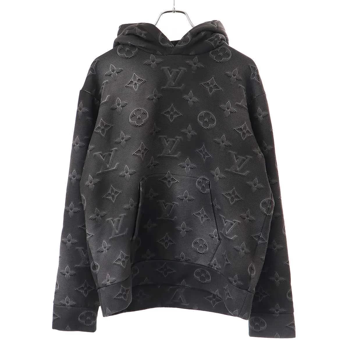 LOUIS VUITTON ルイヴィトン 21SS 3Dモノグラムプルオーバースウェットパーカー