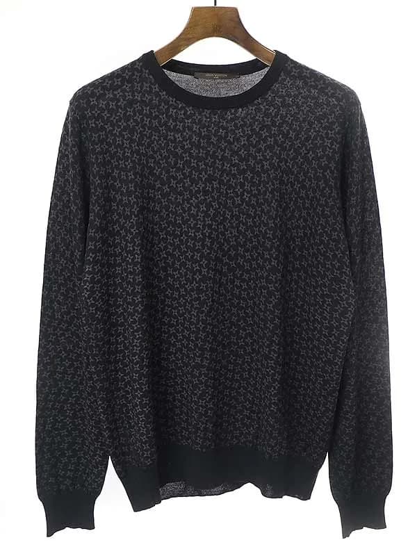 LOUIS VUITTON ルイヴィトン 09AW モノグラムニットセーター