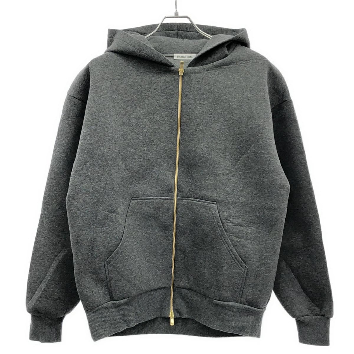 Deuxieme Classe ドゥーズィエムクラス エヴリデイアイライク 24AW オーバーサイズジップアップパーカー