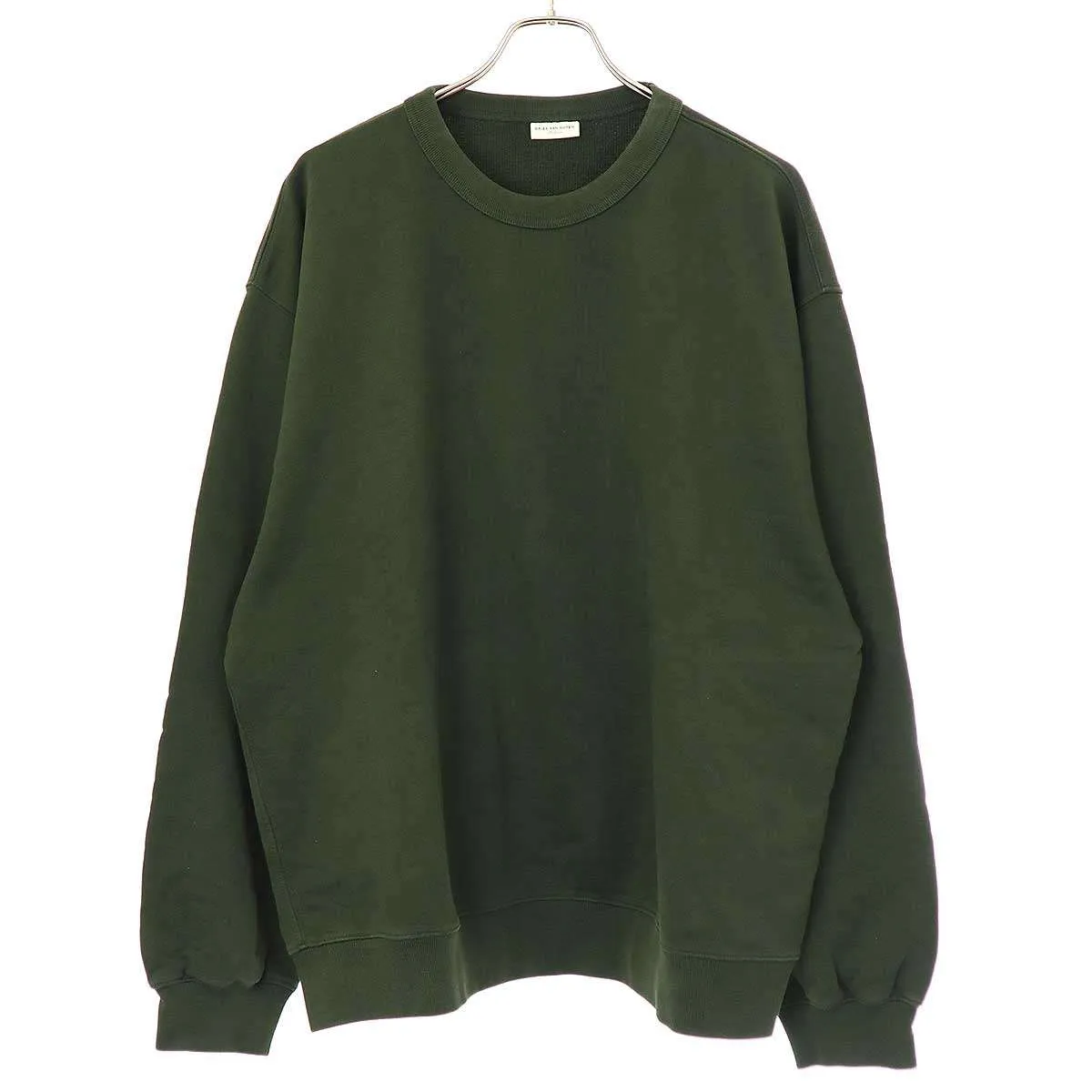 DRIES VAN NOTEN ドリスヴァンノッテン 22AW HAX 5611 M.K.SWEATER BOT オーバーサイズスウェットトレーナー