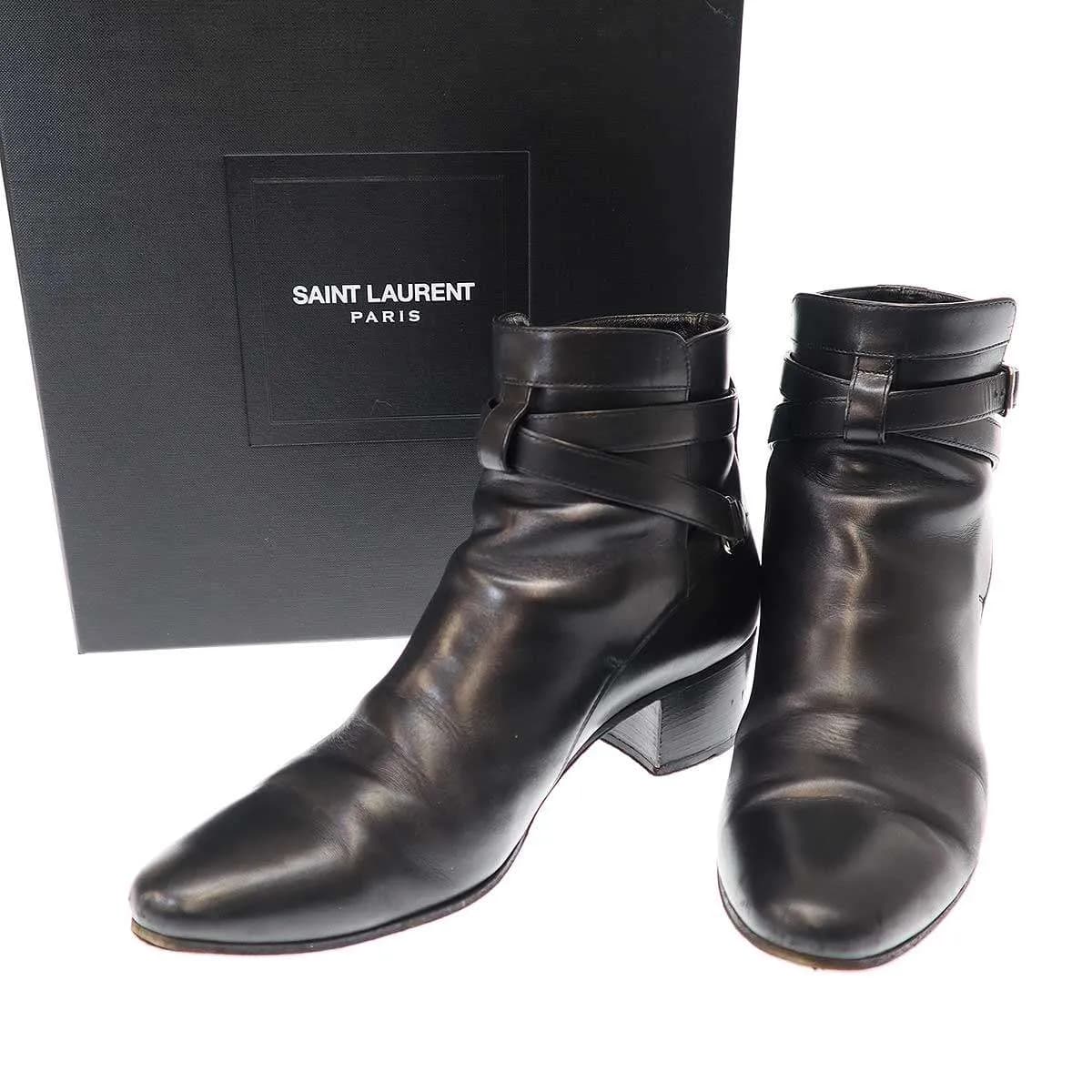 SAINT LAURENT サンローラン パリ WYATT JODHPUR ワイアットジョッパーブーツ