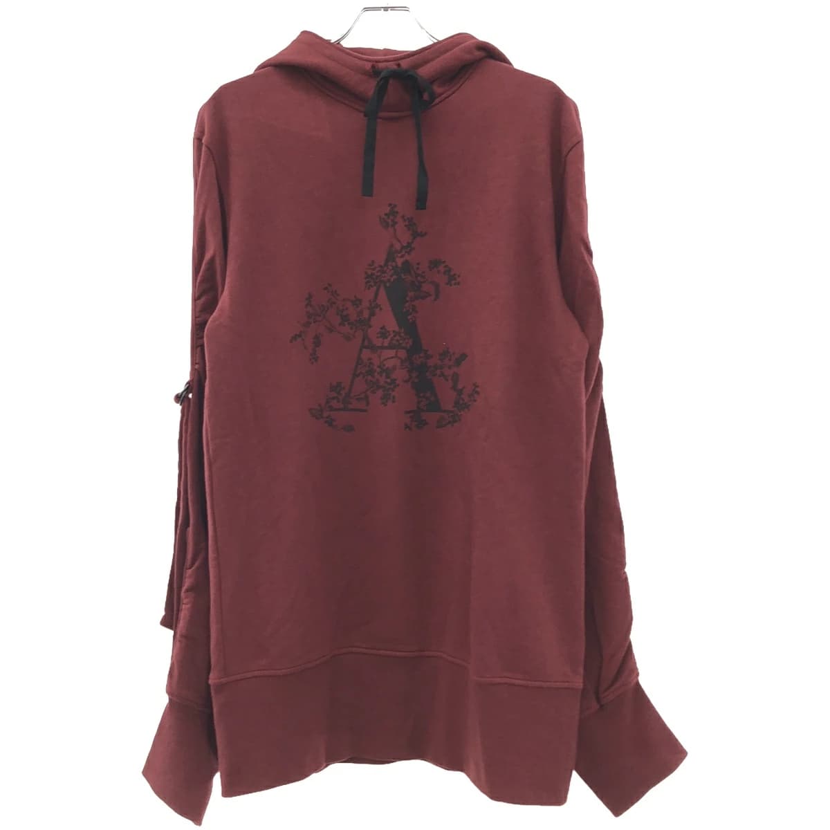 ANN DEMEULEMEESTER アンドゥムルメステール 18SS LETTER プリントパーカー