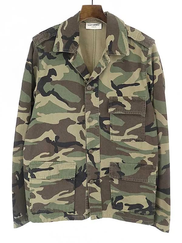 SAINT LAURENT サンローラン パリ M-65 迷彩ミリタリージャケット