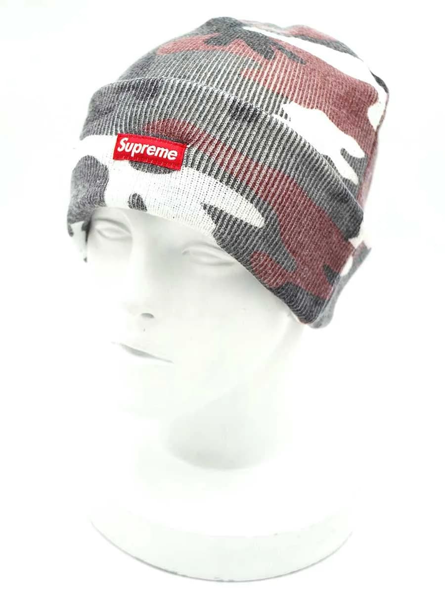 Supreme シュプリーム 13AW CAMO BEANIE 迷彩プリントニットキャップ
