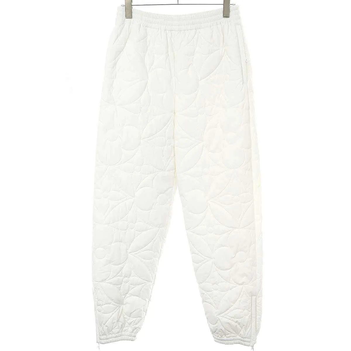 LOUIS VUITTON ルイヴィトン 22SS LVSE Sporty Trousers フラワーキルテッドパンツ PPX HLP51W 1A9FS7