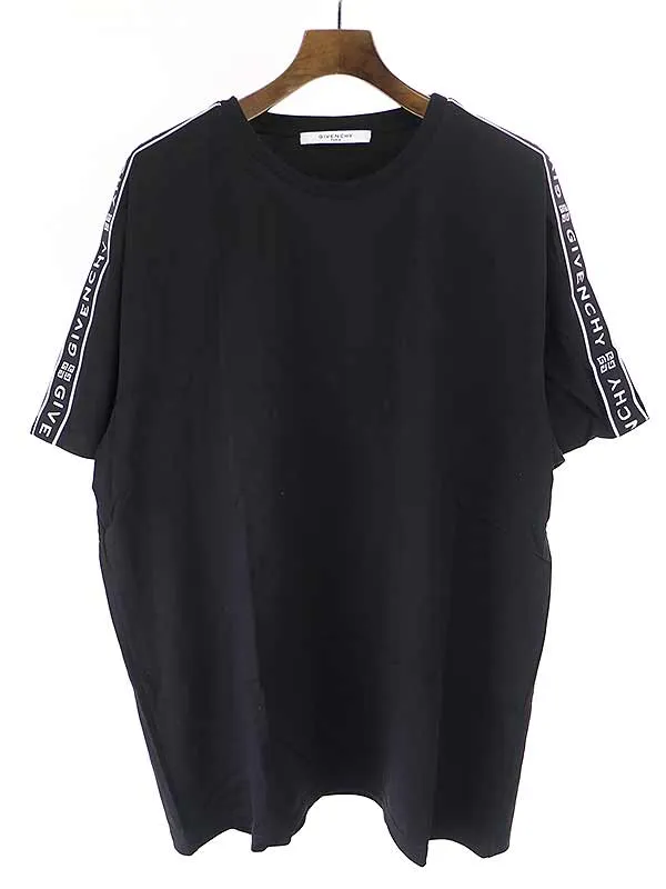 GIVENCHY ジバンシィ 4GロゴラインクルーネックTシャツ